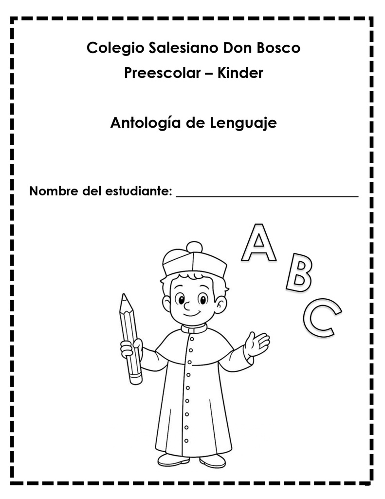 Antología de Kínder Lenguaje