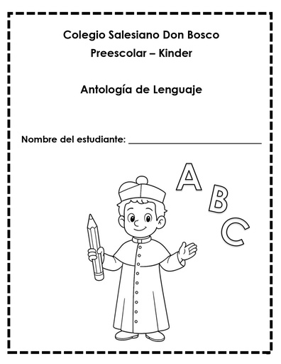 Antología de Kínder Lenguaje